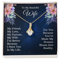 Load image into Gallery viewer, To My Wife - Alluring Beauty Necklace
