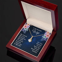 Load image into Gallery viewer, To My Wife - Alluring Beauty Necklace
