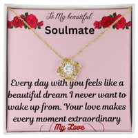 Load image into Gallery viewer, SoulMate Love Knot Necklace
