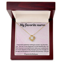 Load image into Gallery viewer, My Favorite Nurse: Love Necklace
