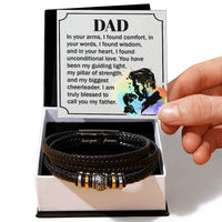 Load image into Gallery viewer, To My Dad - Love You Forever Bracelet
