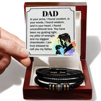 Load image into Gallery viewer, To My Dad - Love You Forever Bracelet
