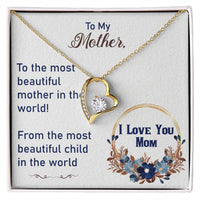 Load image into Gallery viewer, To My Mother- Forever Love Necklace
