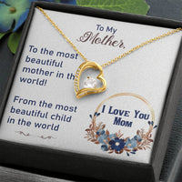 Load image into Gallery viewer, To My Mother- Forever Love Necklace
